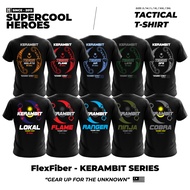 SCH FlexFiber - Kerambit Edition Microfiber Round neck Shortsleeve Tactical Tshirt T shirt T-shirt J