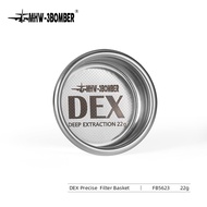 MHW-3BOMBER DEX Precise Filter Basket ตะแกรงชงกาแฟ ขนาด 58.5 mm