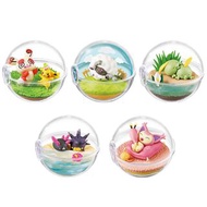 Pokemon 寵物小精靈 寶可夢 | Terrarium Happy Days 快樂水晶球 | Re-Ment