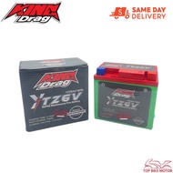 [SAME DAY DELIVERY] KING DRAG RS150 YTZ6V BATTERY ADV150 VARIO CLICK150I CBR125 CBR150 PCX150 6 POWE