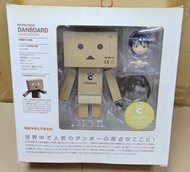 KAIYODO REVOLTECH DANBORD ACTION FIGURE 海洋堂 山口式 四葉妹妹 紙箱人 可動人形絕版商品未開封新品入手困難希小品100%真正日本初版！！(只限信和地面/本店交