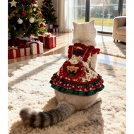 Pet Costume Christmas Pet Dress Santa Avatar Cat Costume