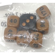 PA PKM7dice--Brown PKM Counter 7dice-Brown Pokemon 7dice PKM7dice--Brown 10240