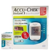 Accu-Chek Instant S Glucose Monitoring Kit (FREE 10 Test Strips)