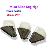 Mika Slice Cake Segitiga isi 10 mika cake potong segitiga
