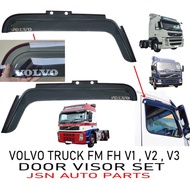 J134S14 DOOR VISOR WITH LOGO VOLVO TRUCK FM/FH V1 V2 V3 FM10 FM12 FM13