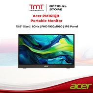 Acer PM161QB Portable Monitor | 15.6" | 4ms(GTG) | 60Hz | FHD 1920x1080 | IPS Panel | 2 USB-C (15W) 