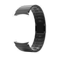 วัสดุ สแตนเลสสตีล สายนาฬิกา for Samsung Galaxy Watch 6 classic 43mm 47mm 6 5 4 40mm 44mm สาย นาฬิกา สมาร์ทวอทช์ สายนาฬิกาข้อมือสำหรับ No Gaps Band Magnetic Buckle Fashion Watch 5 Pro 45mm สาย Bracelet