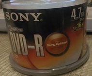 全新 免運 索尼 SONY 16X DVD-R 光碟片 50片布丁桶裝 台灣製造