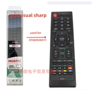 SHARP  (RM-L1678) work for 076K0VK011 AQUOS SMART TV ANDROID TV REMOTE CONTROL REPLACEMENT with YOUT