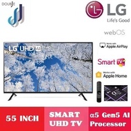 LG 55 Inch Smart 4K UHD TV UQ70 Series with α5 Gen5 AI 4K Processor 55UQ7050PSA