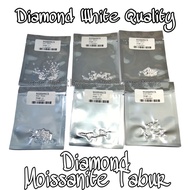 Moissanite Round Diamond 1ct Per Pack Color White DE VVS1 Diamond Quality