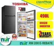 Toshiba 490L Origin Inverter Refridgerator GR-RT559WE (06) Fridge - Peti Sejuk