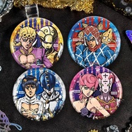 NEW Bruno Buccellati Giorno Giovanna Leone Abbacchio Cosplay Cartoon Badge Itabag Button Brooch Pins