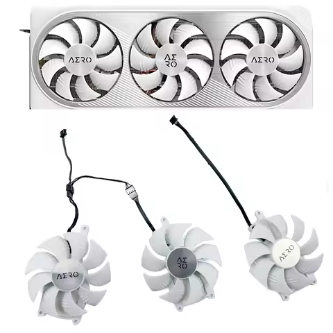 NEW Cooling Fan white 87mm 4pin GA92S2U PLA09215S12H RTX4070 AERO GPU FAN For Gigabyte RTX 4070 4070