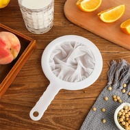 New Kitchen Fine Nylon Mesh Strainer Food Yogurt Mesh Sieve Plastic Mesh Strainer With Handle Yogurt
