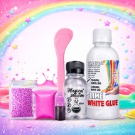 SLIME KIT CANDY SET - MAKE YOUR OWN SLIME WITH 2 STEP ONLY  - MALAYSIA READY STOK - slimebykaklyn