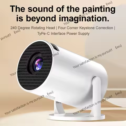 HY300mini projector wireless same screen high definition 1080P home theater barrel Y200 projector