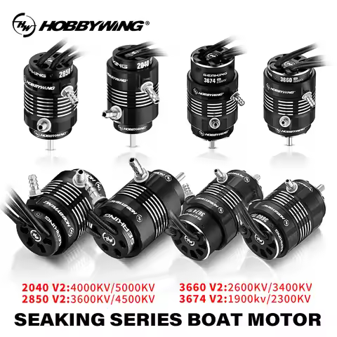 Hobbywing Brushless Motor 2040 2850 3660 3674 Sensorless Motor for 45 60 80 100cm RC Boat