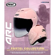 ARC RITZ MISTY LAVENDER SOFT PINK ARC RITZ ORIGINAL MALAYSIA SIAP VISOR COLOUR Y15 RXZ LC135 V8 EX5 