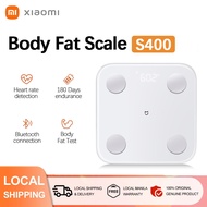Xiaomi Weight Scale Body Fat Scale S400 Bluetooth 5.0 LED Display Smart Body Composition Scale 小米体脂秤