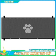 In stock-Doorway Mesh Retractable Pet Barrier Foldable Dog Barriers D0LD 180x78cm