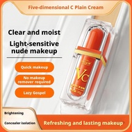 Vc Lazy Concealer Foundation Face Cream 5-vitamin C 30g Tone Five Up Waterproof Makeup Vitamin R3z8