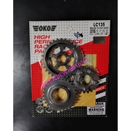 LC135 GEAR BOX 1 2 4 OKO 4s racing GEARBOX 135LC