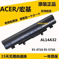 lumbar stickers✠☂Brand new original ACER Acer AL14A32 E5-471G E5-571G/572G notebook battery