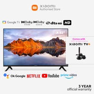 Xiaomi A Series 32" Smart Google TV with Google Assistant Playstore Netflix Youtube Built in High Definition HD TV