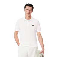 Lacoste Kaos Kerah Pria Impor Putih Polo Shirt Casual Lengan Pendek Katun Premium Original