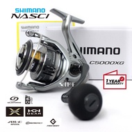 Reel Shimano NASCI FC [2021] Power Handle 500 UL 1000 2500 3000 4000 5000 Spinning Resmi