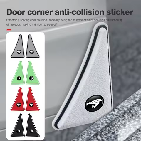 2pcs Car Door Corner Anti Collision Protector Bumper Sticker For Toyota Harrier 30 60 80 XU30 XU60 X