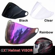 GXT BRAND Motorcycle Filp up helmet visor CLEAR/BLACK for GXT 708