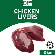 Hati Ayam/Chicken Livers (390g-410g) FreshPack Frozen Chicken