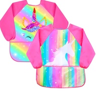 Sylfairy Art Smock for Kids Waterproof Artist Painting Smocks Toddler Painting Apron