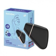 Satisfyer - Satisfyer Love Triangle 愛情三角 C點 吮吸震動器 黑色│震蛋│陰蒂吸啜器│陰蒂吸吮
