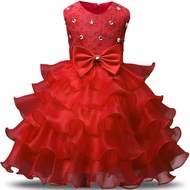 ZZOOI Girl Dress New Year Costume Kid Dresses Girls Clothes Party Princess Vestidos 5 6 7 8 Year Bir