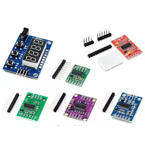HX711 Weighing Module Series MCU 24-bit AD Module Pressure Sensor Weighing Electronic Scale Module w