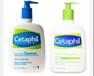 Cetaphil 舒特膚潤膚膏/潔膚露 591ML