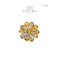 YOURS JEWEL  EMAS 916 CINCIN TERATAI