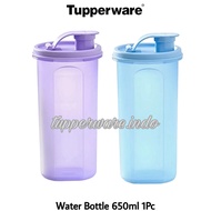 Tupperware Water Bottle 650ml 1Pc teko Plastik biru ungu pitcher air minum blue eco bottle slimline murah slimlin 650 ml promo sale