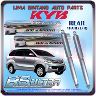 ( 1Pair ) Toyota Avanza F651 F652 1.3 1.5 Rear Shock Absorber Heavy Duty RS ULTRA KAYABA KYB (2012-2017)