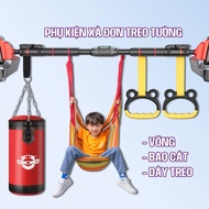 Wall-mounted pull-up bar accessories, pull-up bar hammock, pull-up bar sandbag, pull-up bar ring for