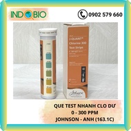 [Genuine] Chlorine TEST Residual 163.1C 0-300 PPM In JOHNSON-Auk Sterilization Water [With COA]