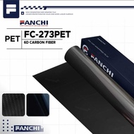 ROLL 50Cm Sticker FANCHI FC273 FC-273 PET Carbon 6D Carbon Fiber ROLL/