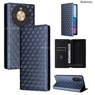 Honor X9d 2025 Flip Leather Casing For Honor X9d X9c X9 d HonorX9d/X9c Smart X9dSmart 5G Magnetic Br