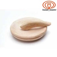 Small Mini Wooden Mortar and Pestle