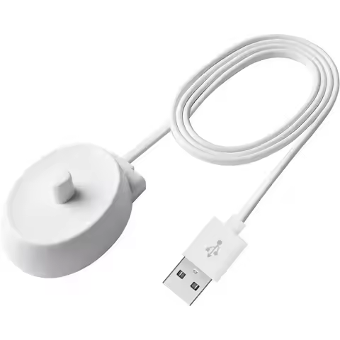 USB Power Charging Base Portable Travel Dock Station, Replacement Charger for Braun Oral B D12 D16 D