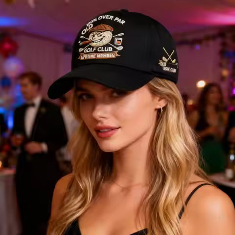 Ball Caps Embroidery Adjustable Caps Headgear Corduroy Hat With Letter Embroidery For Family Friends